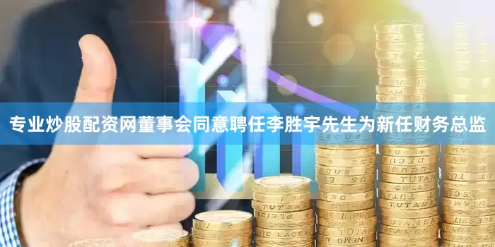 专业炒股配资网董事会同意聘任李胜宇先生为新任财务总监