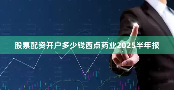 股票配资开户多少钱西点药业2025半年报