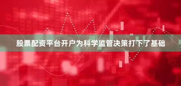 股票配资平台开户为科学监管决策打下了基础